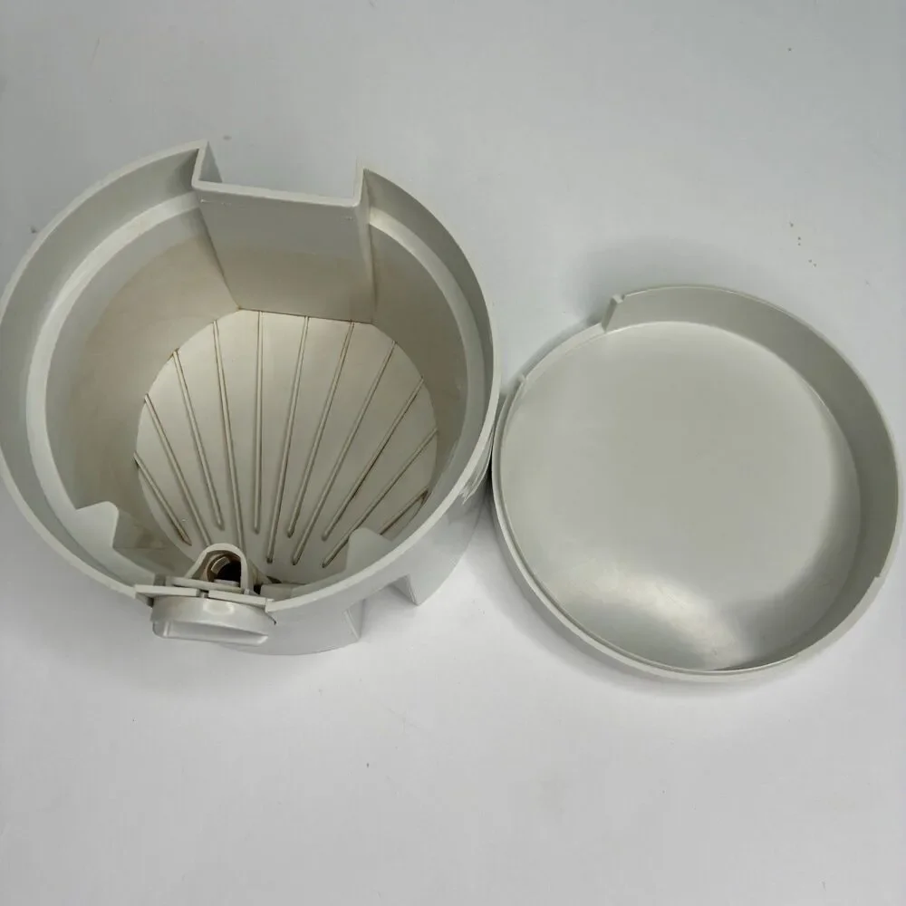 Mr. Coffee Iced Tea Maker TM3 TM-3.5 Replacement Filter Brew Basket & Lid White